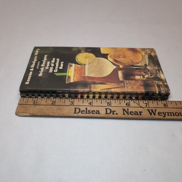 Bensons & Hedges 100's Greatest Bar Drink Recipes 100 Greatest Bars 1979 Playboy - Picture 12 of 12